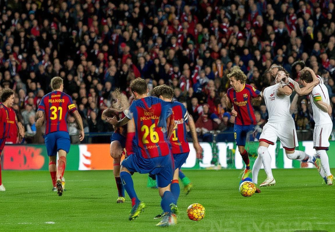 巴塞罗那VS马拉加：激情对决，战术与意志的较量回顾(图1)