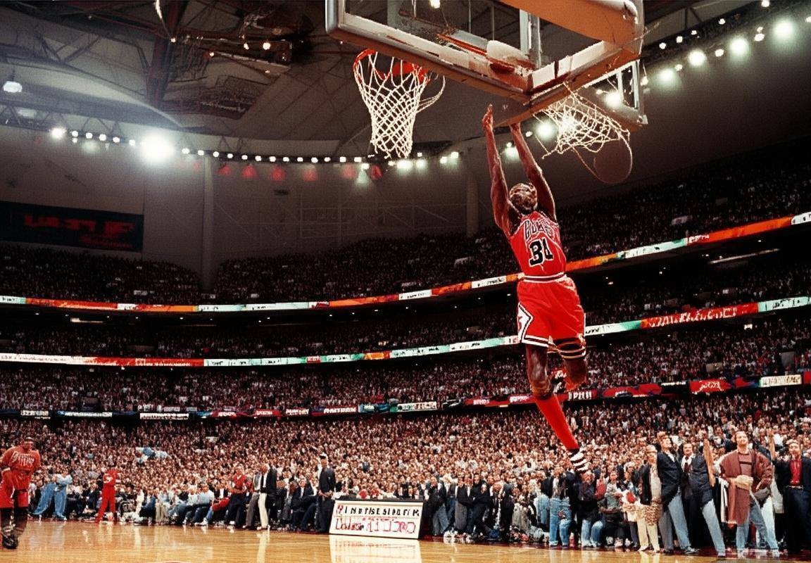 乔丹巅峰对决：公牛与开拓者王朝之战回顾(图1)